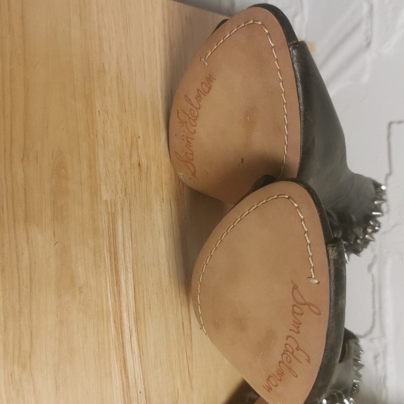 Never worn Sam Edelman's spiky black heels - Picture 4 of 4